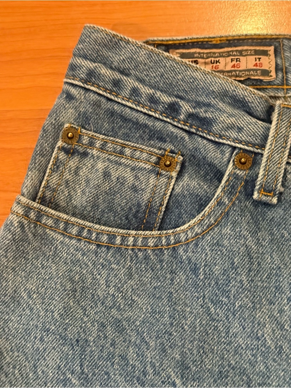 Vintage EXP Express Jeans Womens 13/14 High Rise Mom Jeans Made USA Cotton - Picture 7 of 15